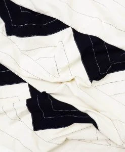 Anchal Triangle Duvet Cover - Charcoal