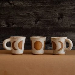 Anne Gates Studio Lunar Phase Ceramic Mug Drinkware