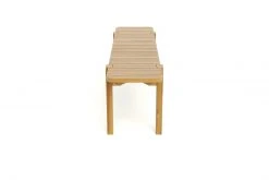 Masaya & Co. Furniture Apanas Slatted Top Outdoor Bench