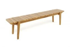 Masaya & Co. Furniture Apanas Slatted Top Outdoor Bench