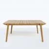 Masaya & Co. Apanas Slatted Top Outdoor Dining Table Furniture