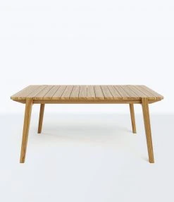 Masaya & Co. Apanas Slatted Top Outdoor Dining Table Furniture