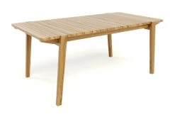 Masaya & Co. Apanas Slatted Top Outdoor Dining Table Furniture