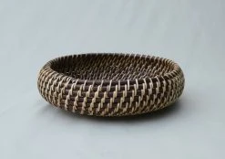 Amara Apple Rattan Bowl