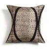 Studio Variously Home Goods Arc Silk Throw Pillow - Black 2 Studio Variously Home Goods Arc Silk Throw Pillow - Black
