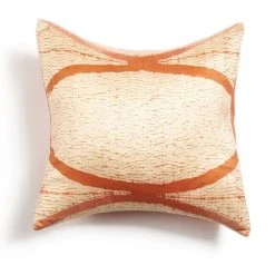 Studio Variously Home Goods Arc Silk Throw Pillow - Coral