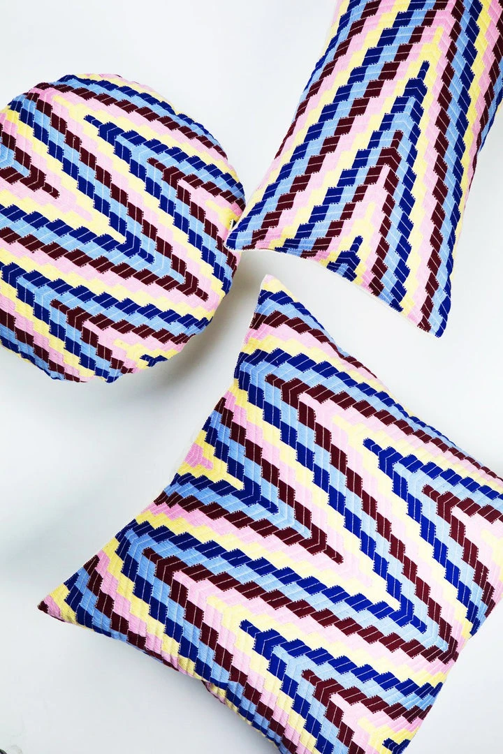 Archive New York Almolonga Throw Pillow - Multi Color 4 Archive New York Almolonga Throw Pillow - Multi Color