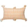 Archive New York Antigua Lumbar Pillow - Peach Striped