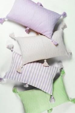 Archive New York Home Goods Antigua Lumbar Pillow - Light Lavender