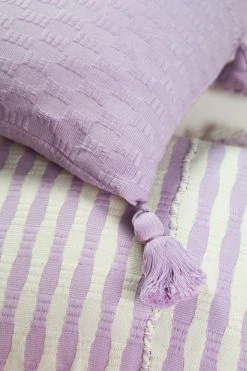 Archive New York Home Goods Antigua Lumbar Pillow - Light Lavender