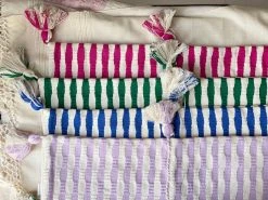 Archive New York Antigua Lumbar Pillow - Blue Stripe 14 Archive New York Antigua Lumbar Pillow - Blue Stripe