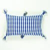 Archive New York Antigua Lumbar Pillow - Blue Stripe 2 Archive New York Antigua Lumbar Pillow - Blue Stripe