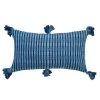 Archive New York Home Goods Antigua Lumbar Pillow - Natural Indigo Striped 2 Archive New York Home Goods Antigua Lumbar Pillow - Natural Indigo Striped