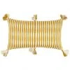 Archive New York Home Goods Antigua Lumbar Pillow - Ochre Striped