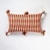 Archive New York Antigua Lumbar Pillow - Red Striped Home Goods 1 Archive New York Antigua Lumbar Pillow - Red Striped Home Goods
