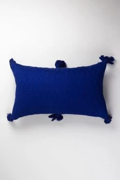 Archive New York Antigua Lumbar Pillow - Royal Blue