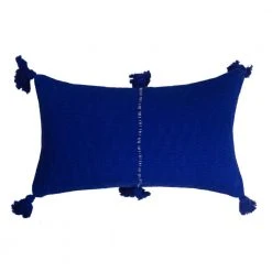 Archive New York Antigua Lumbar Pillow - Royal Blue