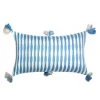 Archive New York Antigua Lumbar Pillow - Sky Blue Striped