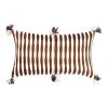 Archive New York Antigua Lumbar Pillow - Umber Striped 1 Archive New York Antigua Lumbar Pillow - Umber Striped
