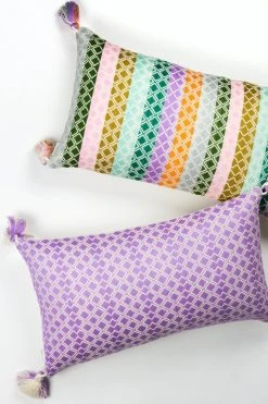 Archive New York Comalapa Lumbar Pillow - Multicolor