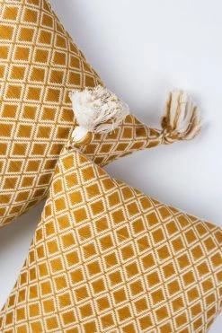 Archive New York Comalapa Lumbar Pillow - Ochre