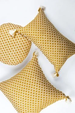 Archive New York Comalapa Lumbar Pillow - Ochre
