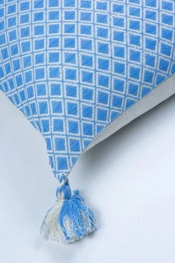 Archive New York Home Goods Comalapa Lumbar Pillow - Sky Blue