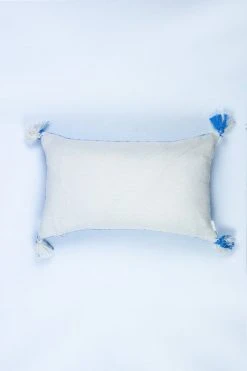 Archive New York Comalapa Throw Pillow - Sky Blue