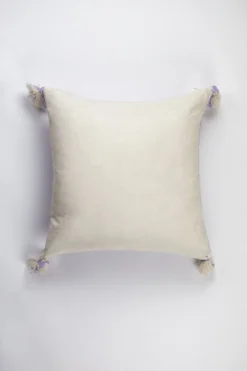 Archive New York Handcrafted Comalapa Throw Pillow - Lilac