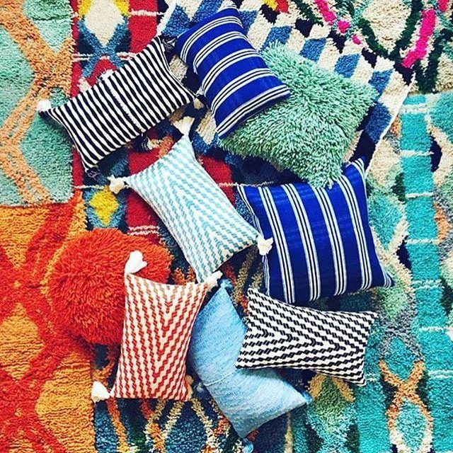 Archive New York Indigo Corte Throw Pillow 5 Archive New York Indigo Corte Throw Pillow