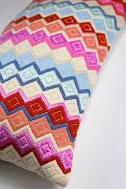 Archive New York San Pedro Diamond Lumbar Pillow Home Goods