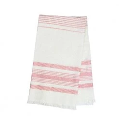 Archive New York White + Pink Kitchen Towel