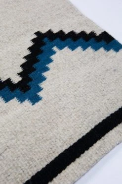 Archive New York Zapotec Zig Zag Wool Rug #6