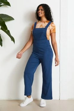 North Of West Ariel Upcycled Overalls - Midnight Sale