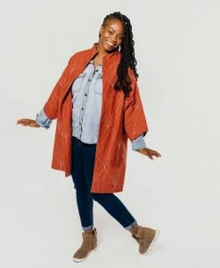 Anchal Array Cocoon Jacket