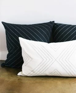 Anchal Arrow Stitch Throw Pillow Home Goods