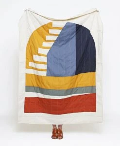 Anchal Ascend Throw Quilt Home Goods