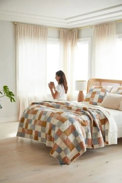 Coyuchi Home Goods Ashbury Patchwork Sham