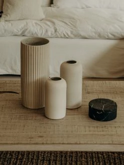 August Sage Antonia Textured Extra Large Stoneware Vase Home Goods