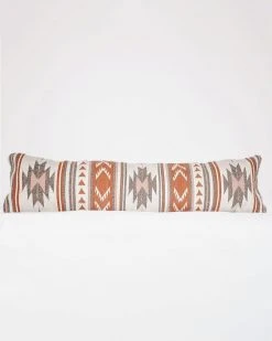 August Sage Estrellas Wool Lumbar Pillow Throw Pillows