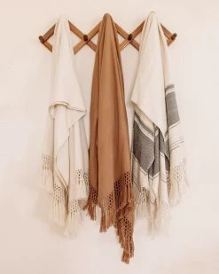 August Sage Rayas Alpaca Throw Blanket