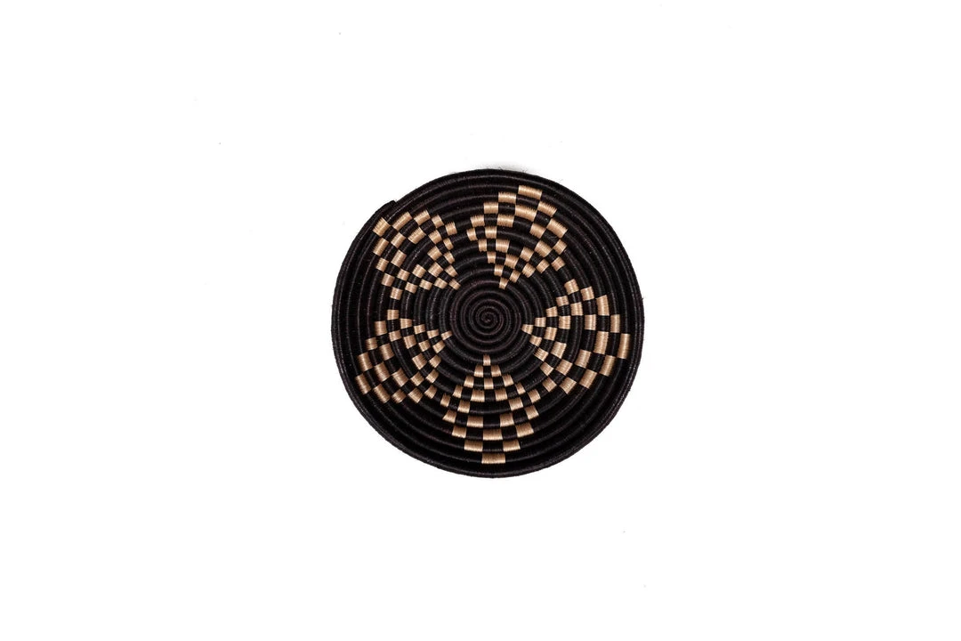 Azizi Life Bariku Woven Bowls - Black + Tea Best Sellers 6 Azizi Life Bariku Woven Bowls - Black + Tea Best Sellers