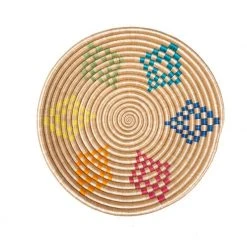 Azizi Life Boutique Bariku Woven Bowls - Brights