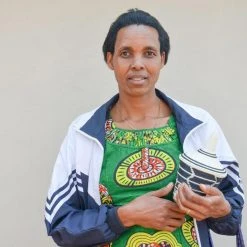 Azizi Life Home Goods Boutique Clover Sisal Peace Basket