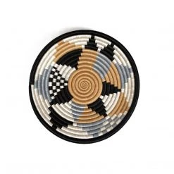 Azizi Life Home Goods Boutique Diversiform Woven Bowls - Gray