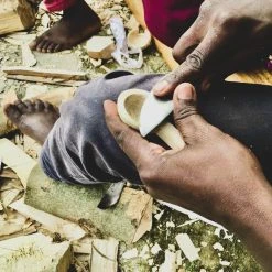 Azizi Life Best Sellers Lela Long Handle Wooden Measuring Spoon Set