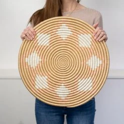 Azizi Life Neri Flat Woven Wall Hangings Home Goods