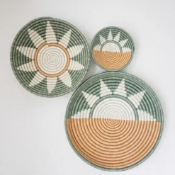 Azizi Life Sunrise Woven Bowl Set BIPOC Owned