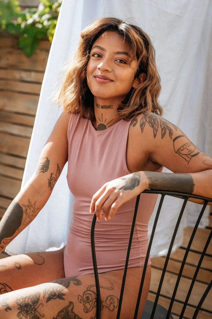 Mary Young Backless Bamboo Thong Bodysuit Underwear + Bras 8 Mary Young Backless Bamboo Thong Bodysuit Underwear + Bras