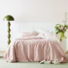 Ettitude Bamboo Sateen Duvet Cover - Rose Sustainable Materials 2 Ettitude Bamboo Sateen Duvet Cover - Rose Sustainable Materials